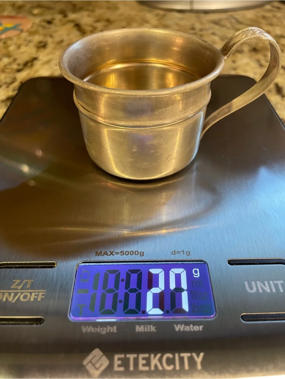 Vintage Webster Sterling #4617 Baby Cup